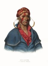 American Indian, Native American, Payta-Kootha, warrior of the Shawanoe tribe, United States of