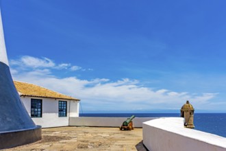 Inside the famous Barra lighthouse on the seafront of the city of Salvador in Bahia, Barra