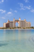 Dubai Atlantis Hotel on The Palm Jumeirah artificial island in Dubai, United Arab Emirates, Asia