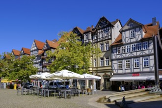 Kirchplatz, Hannoversch Münden, Hann. Münden, Lower Saxony, Germany, Europe