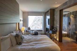 Hotel Room with Mountain View in Burgenstock, Nidwalden, Switzerland, Europe