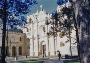 La Merced Church, Antigua, Guatemala, Central America around 1961, Central America