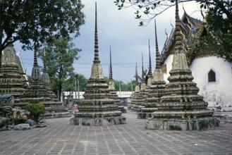 Buddhistischer Tempel Wat Pho, Bangkok, Thailand, Asien im Jahr 1964, Asia