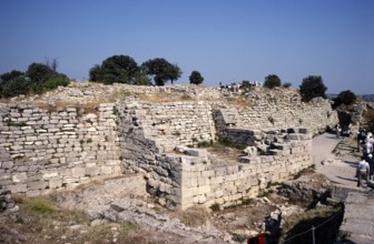 Archaeological site of the ancient city of Troy, Turkey 1997