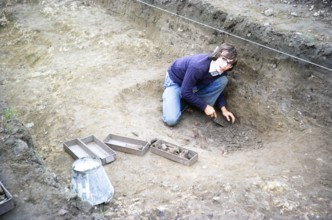 Archaeological excavation of a Neolithic causewayed enclosure, Great Wilbrahim, Cambridgeshire,