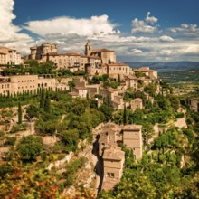 Gordes in autumn