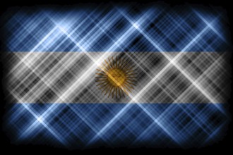 Argentina flag, national flag, modern flag background