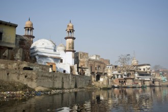 Vasudev ghat, mathura, uttar pradesh, india, asia