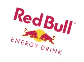 Rotated to right, Red Bull logo, Logo