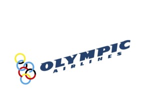 Rotated to left, Olympic Air Logo 1957, Airline, Old Logo from 1957