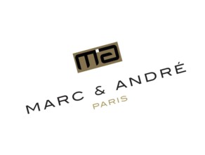 Nach links gedreht, MarcAndre Logo, Modeaccessoires, Logo