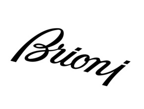 Rotated to right, Brioni logo, fashion accessories, Logo