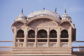 View of Museum Blag in Jaisalmer Fort, Jaisalmer, Rajasthan, India, Asia