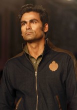 Former Indian cricket player Mohammad Kaif walks ramp launch clothing brand YWC designed Shantanu