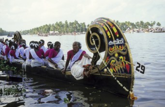 Women Participants, Boat Race Festivals, Nehru Boat Race, Snake Boat Race, Allappuzha, Kerala,