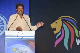 Former Indian cricket player Kapil Dev during the announcement of Indian Dream Team for 2016