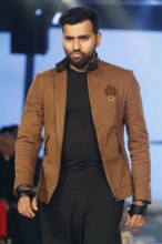 Indian cricket player Rohit Sharma launch Indian cricket player Yuvraj Singh clothing brand YWC