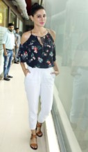 Bollywood actor Nargis Fakhri promotes latest movie Banjo BIG FM's social campaign BIG Green