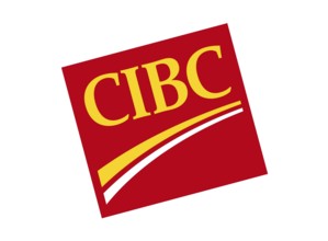 Rotated to left, CIBC Logo 2003, Finance, Old Logo from 2003