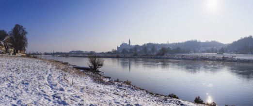 Meissen, Silhouette in Winter