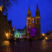 Medieval market at the Albrechtsburg in Meissen