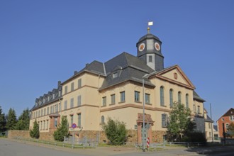 Local Court, Marienberg, Erzgebirge, Saxony, Germany, Europe