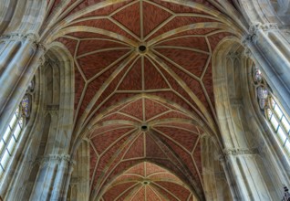 Interior photograph, ceiling vault in the Friedrichswerder Church, Berlin, Germany, Europe