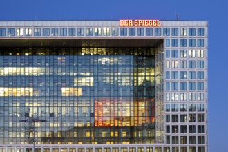 Spiegel building, media company, Ericusspitze, Hamburg, Germany, Europe