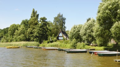 The Strelitz Lake District, part of the Mecklemburg Lake District, Germany, is an area of natural