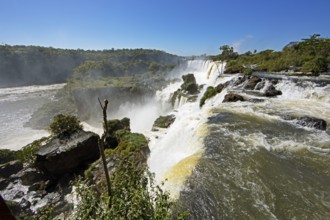 Iguazú Falls or Cataratas del Iguazú, Misiones Province, Argentina, South America