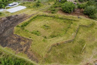 Old portuguese fort on the Rio Negro, San Felipe, Guainia department, Colombia, South America