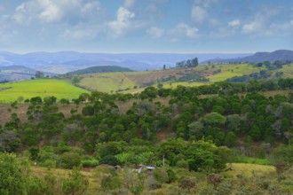 Serra da Canastra landscape, Serra da Canastra, Minas Gerais state, Brazil, South America