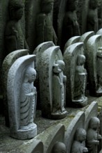 Jinzo statues, Jizo- bosatsu, rabbit dera temple, Kamakura, Japan, Asia