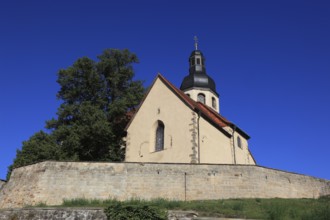 The Church of St. Peter, Lioba Church, is a medieval mountain church dedicated to St. Peter of the