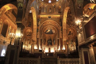 City of Palermo, Palazzo Reale, Royal Palace, also called Palazzo dei Normanni or Norman Palace, in