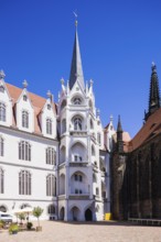 Large spiral stone of the Albrechtsburg Meissen