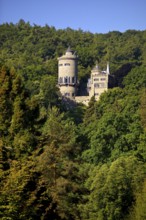 Bergpark Wilhelmshöhe with the artificial ruin Löwenburg, UNESCO World Heritage Site, Kassel,