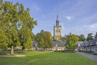 17th century Beguinage of Aarschot and 14th century Brabantine Gothic Church of Our Lady,