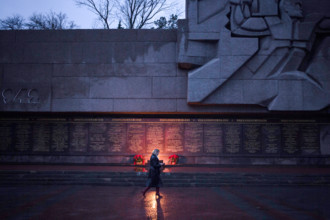 Memorial to fallen soldiers of the Red Army of the Soviet Union in the Second World War,