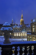 Dresden Zwinger in Winter