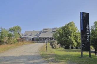 Former historical mine Alte Elisabeth Fundgrube Himmelfahrt, technical, university, TU,