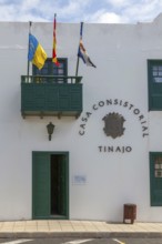 Municipal office, town hall of Tinajo, Lanzarote, Canary Island, Spain, Europe