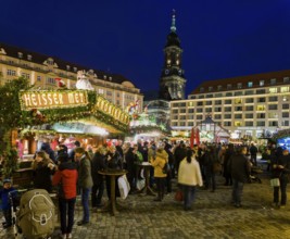 The Striezelmarkt, which has been held since 1434, is the oldest Christmas market in Germany and