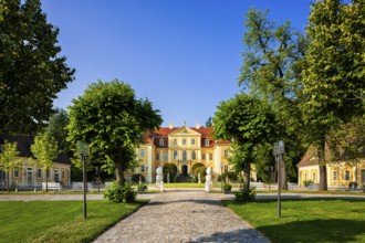 Baroque Rammenau Castle, Rammenau Castle in Rammenau near Bischofswerda in the district of Bautzen