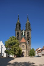 Meissen Cathedral on the castle hill