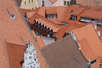 Meissen roofs in the old town