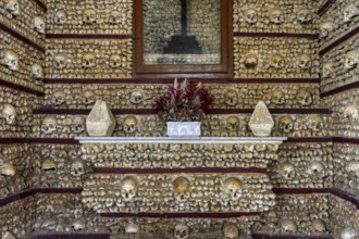 Church of the Third Order of Our Lady of Mount Carmel, Bones Chapel, Faro, Algarve, Portugal,