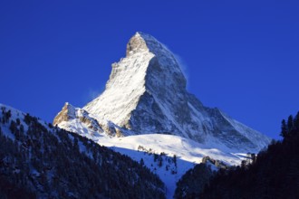 Matterhorn 4478 m, near Zermatt, Switzerland, Europe