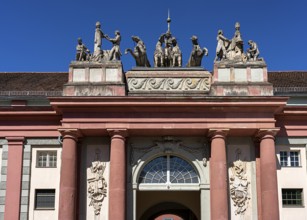 Portal am Kutschpferdestall, Neuer Markt, Potsdam, Brandenburg, Germany, Europe