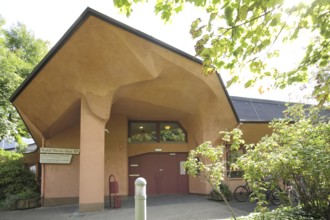 Rudolf Steiner House at the Waldorf School, Dornbusch, Main, Frankfurt, Hesse, Germany, Europe